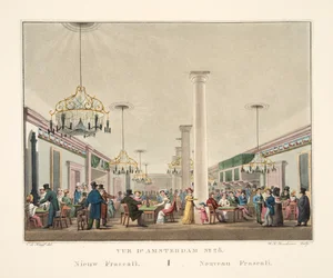 View of Amsterdam No.28. Nieuw Frascati. Nouveau Frascati, 1825